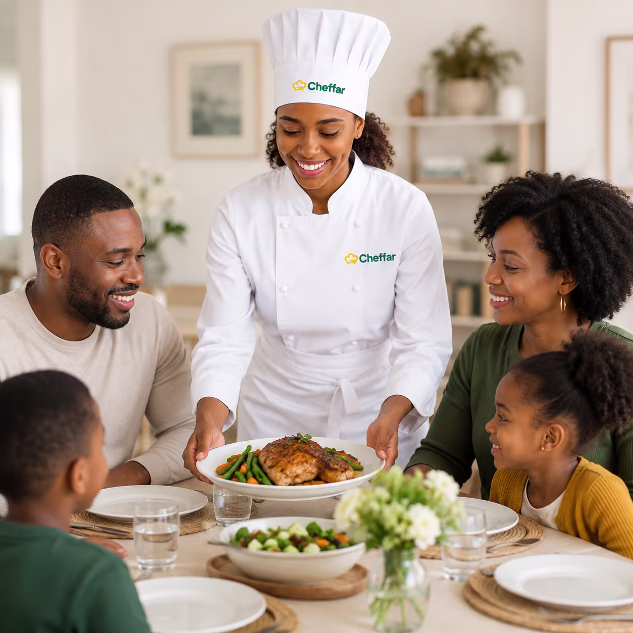 A professional chef managing a private home kitchen